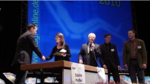 Preisverleihung DGF-Pulsion-Intensivpflegepreis 2010