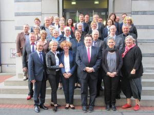 Die Ratsversammlung des Deutschen Pflegerats mit dem neuen Präsidium